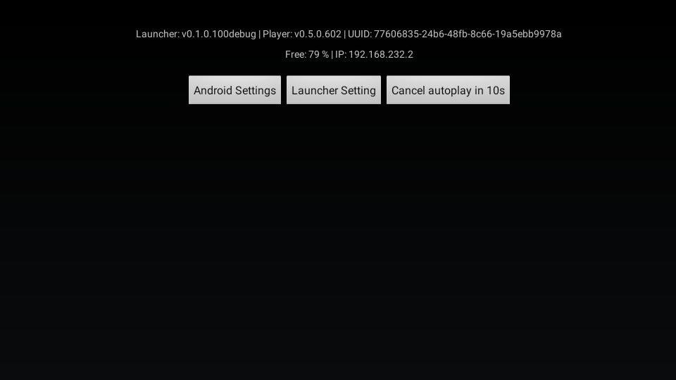 garlic-launcher UI