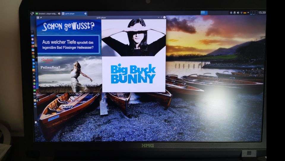 garlic-player on Arch Linux
